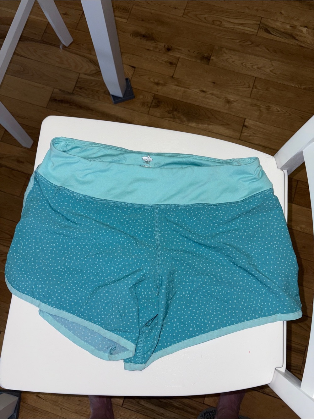 Rabbit running shorts Light Teal Women's Athletic Shorts size small